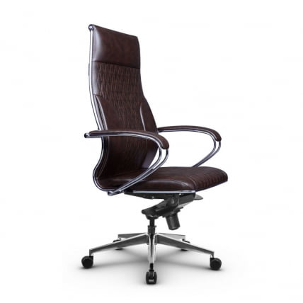 Кресло руководителя Metta L 1c 44B/K Комплект 2 Коричневое_1