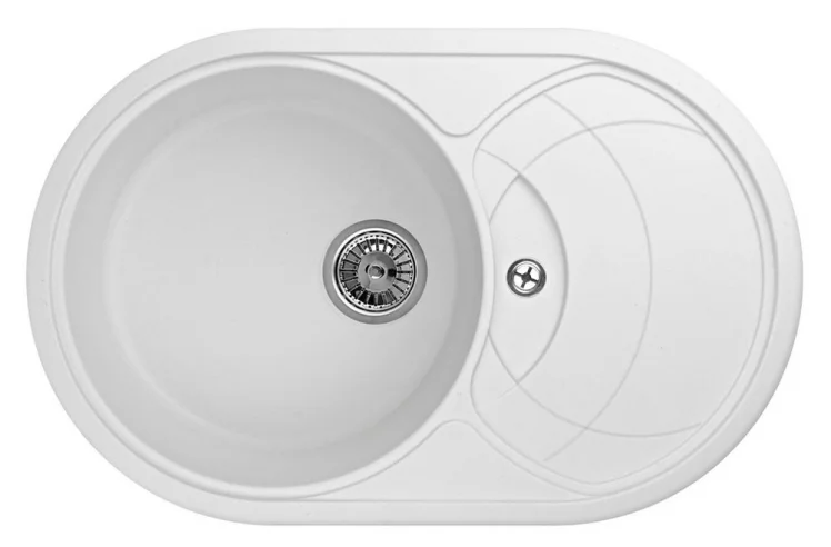 Кухонная мойка ГРАНУЛА 7801 Арктик / GRANULA_0