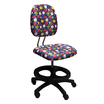 Детское компьютерное кресло LB-C17 [Синий, круги]_1