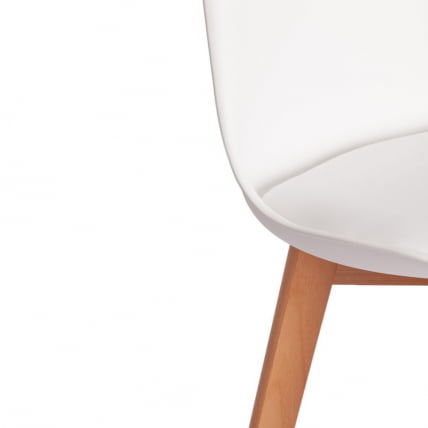 Стул барный TULIP BAR (mod. C1014H-1) / 2 шт. в упаковке пластик/дерево, 42 х 47,5 х 104 см, White (Белый) 70029/ натуральный_7