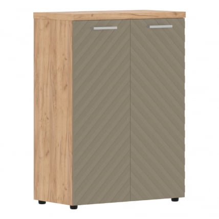 Шкаф с глухими средними дверьми и топом Torr LUX TLMC 85.1 Дуб Бофорд Капучино_0