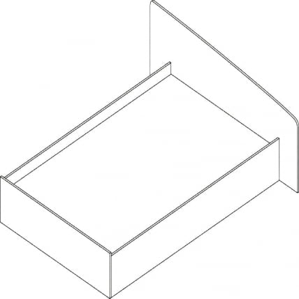 Кровать Проспект Гм.КР-15 вишня_0