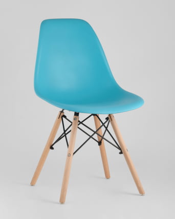 Стул Eames Style DSW Бирюзовый_1