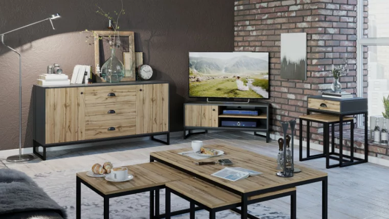 Стол Лофт ЛД.689.090.000 Дуб Вотан_4