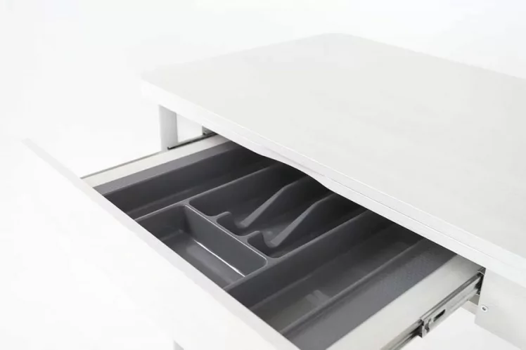 Стол-трансформер раскладной Прайм-3Р Ясень Анкор темный_6