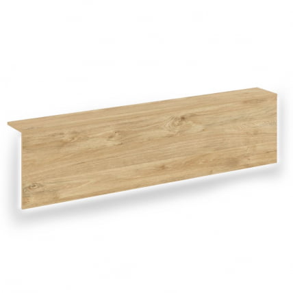 Накладка с подсветкой прямая высокая на 2 модуля О.R-F.MP.V-158 ONIX О.R-NP.V-158.2.S Тиквуд светлый_0