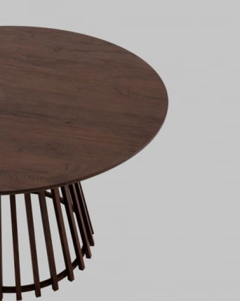 Стол обеденный Daphne 120*75 см орех_4