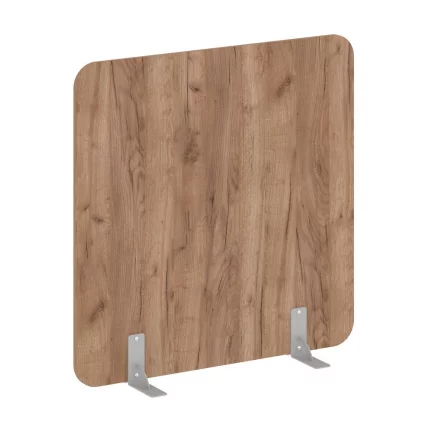 Перегородки на металлических опорах на фетровых подпятниках R-line DP.F-120-120 Дуб Табак_0