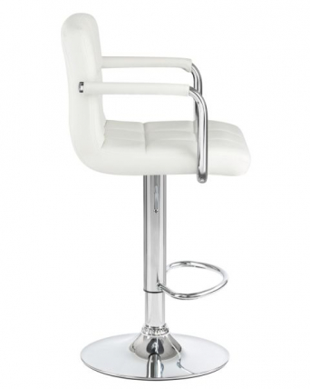 Стул барный DOBRIN KRUGER ARM (белый) 2 шт_3