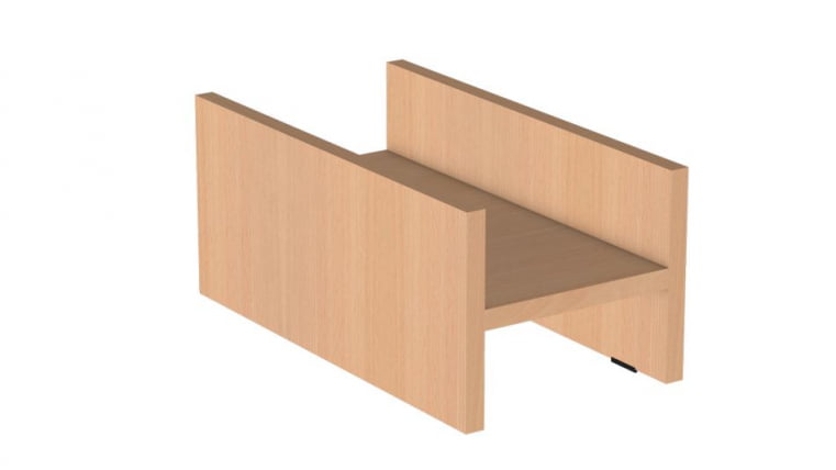 Подставка под сист. блок Р.ПП Крафт белый_0