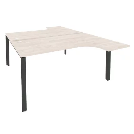 Рабочая станция на П-образном м/к ONIX O.MP-D.SA-4 Денвер Светлый/Антрацит_0