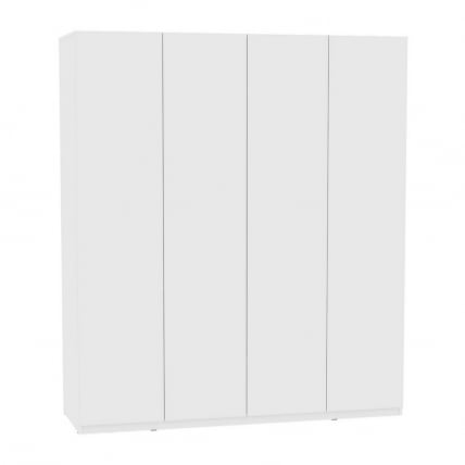 Шкаф распашный R-198х180х45-1-PO(Белый)_0