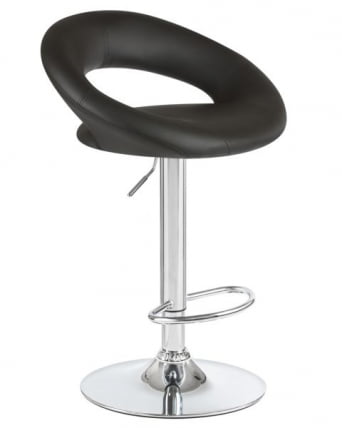 Стул барный ДОБРИН МИРА (черный) 2 шт / DOBRIN MIRA_2