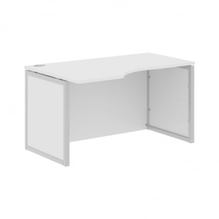 Стол письменный левый XTEN-QP XQPCET 149H L Белый Серый_0