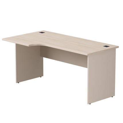 Стол эргономичный с опорами ЛДСП Everprof EVO 254S014 (левый) Дуб Соната Кашемир_0