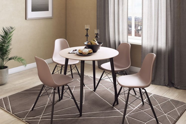 Стол обеденный Сканди 2 Кофейный-венге_2