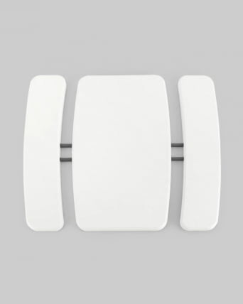 Комплект стола и двух скамеек Кейт раскладной Белый_2