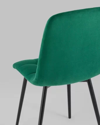 Стул Oliver велюр Темно-зеленый_6