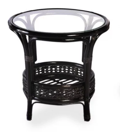 Стол круглый Пеланги Pelangi 02/15-2 венге матовый_0