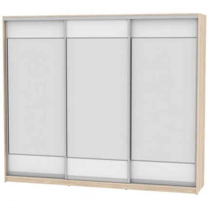 Шкаф-купе Б-220х270х60-1(ДСС-Белый-Д8Д8Д8) / B-220х270х60-1(ДСС-Белый-D8D8D8)_0