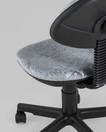 Кресло компьютерное детское УМКА Cat and Dogs Серый_6