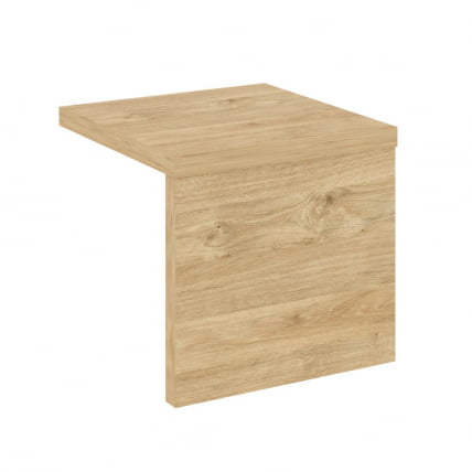 Накладка прямая низкая для О.R-F.MP.V-78 ONIX О.R-NP.N-78.1 Тиквуд светлый_0