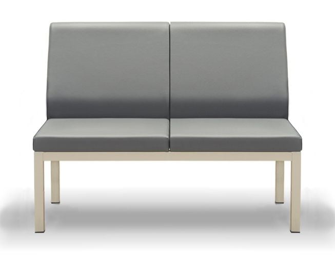 Диван двухместный без подлокотников Норман 2А Светло-серый_0