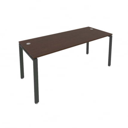 Стол письменный METAL SYSTEM Б.СП-5 Венге/Антрацит_0