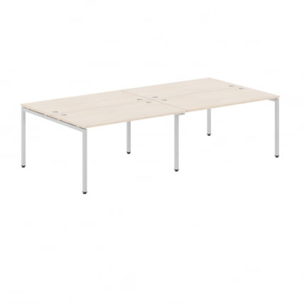 Стол четырехместный XTEN-S XWST 2814 Бук тиара/серый_0