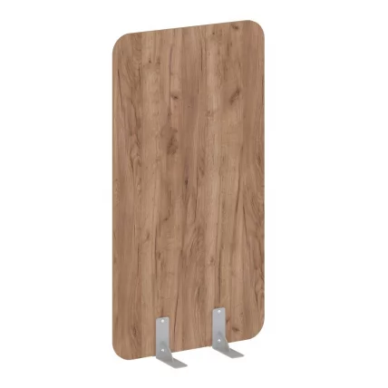 Перегородки на металлических опорах на фетровых подпятниках R-line DP.F-80-150 Дуб Табак_0