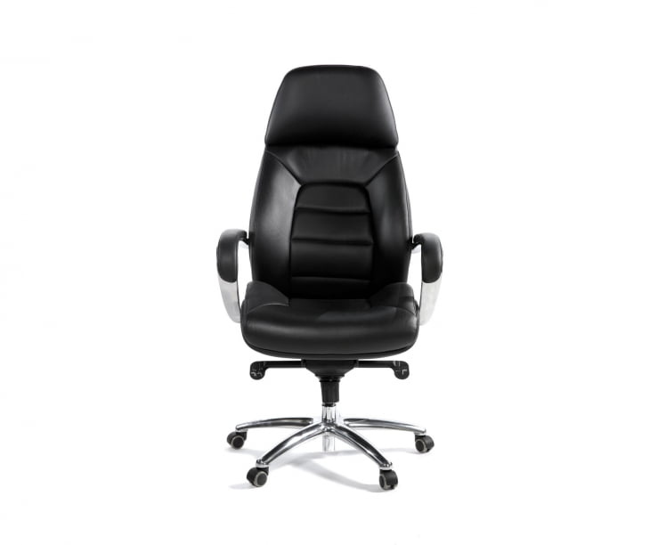Кресло руководителя PORSCHE кожа Черный_1