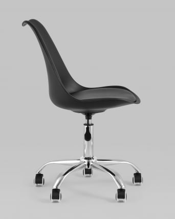 Стул офисный BLOK SN пластиковый черный_5