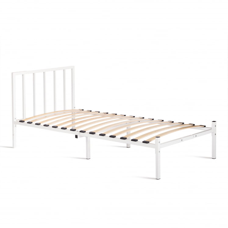 Кровать Bruno металл, 90*200 см, белый_1