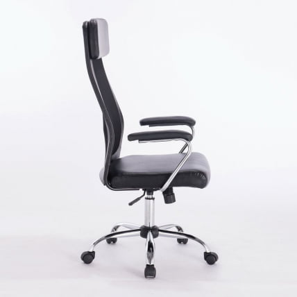 Кресло офисное BRABIX Flight EX-540 экокожа Черный_1