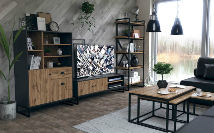 Табурет Лофт ЛД.689.100.000 Дуб Вотан_3