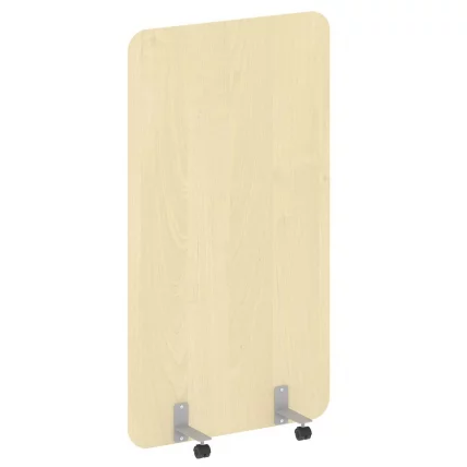 Перегородка на металлических опорах, на роликах R-line DP.R-100-180 Клен_0