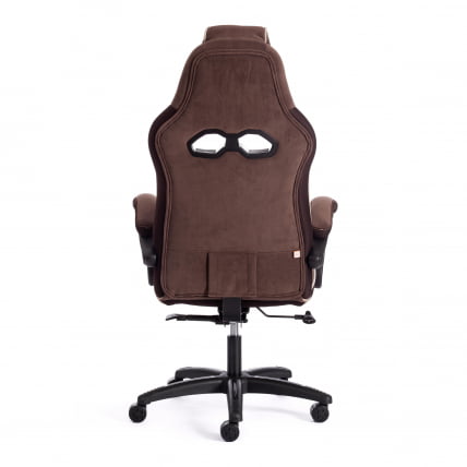 Кресло ARENA флок , коричневый/бежевый, 6/7_5