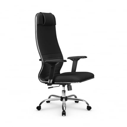 Кресло руководителя Мetta L 1m 38K2/4D Infinity Easy Clean (MPES) Комплект 7 Черное_1