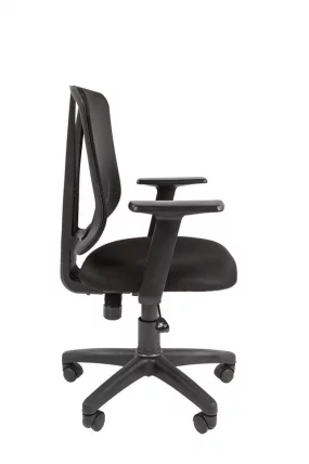 Кресло офисное CHAIRMAN 626 Черный Черная сетка_2