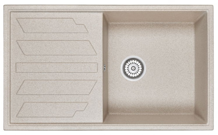 Кухонная мойка GRANULA 8601 Пирит_0