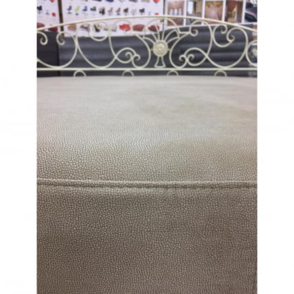 Кровать Мадена с кованым изголовьем + тумбочка кованая (цвет ковки №7)_2