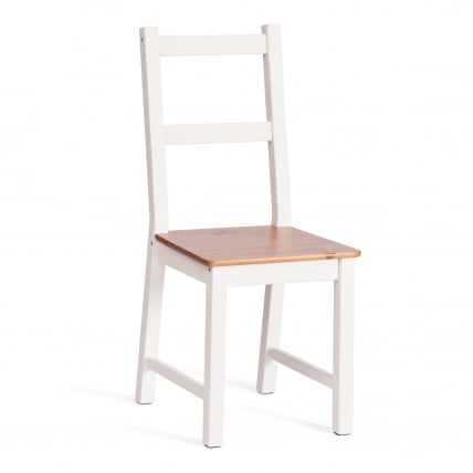 Стул Соната / Соната чаир массив сосны, 41х50х95 см, антик/белый / Sonata chair_0