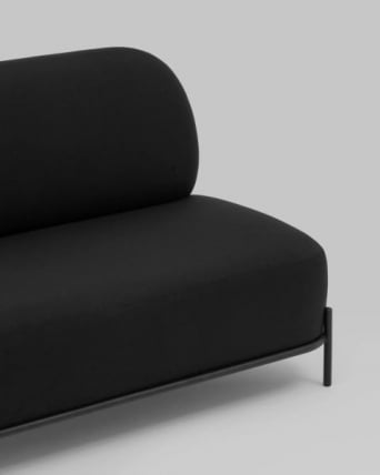 Диван Стоун рогожка черный_5