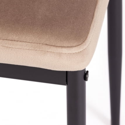 Стул VERTER (mod. 37-1) металл, вельвет, 47,8 х 41,5 х 97 см, Beige (бежевый) HLR8 / черный_7