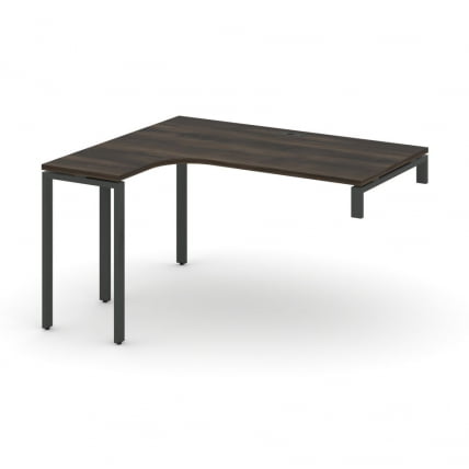 Стол-надставка на опорную тумбу (левый) CONCEPT CN.OSAN-004(L) Дуб Мали Антрацит_0