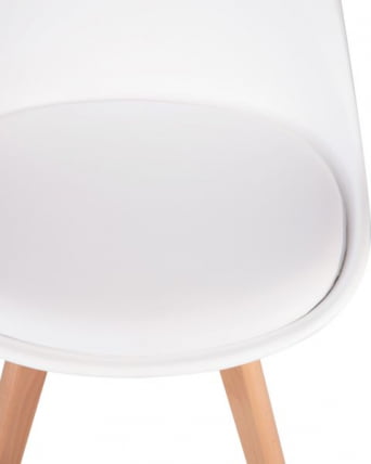 Стул обеденный ДОБРИН ДЖЕРРЙ СОФТ (ножки светлый бук, цвет сиденья белый (В-02)) 4 шт / DOBRIN JERRY SOFT (W-02))_7
