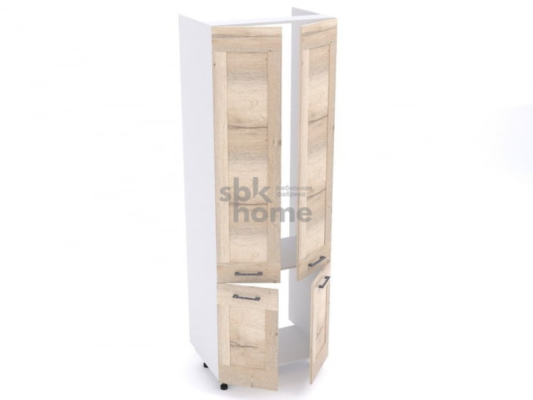 Пенал П-2, Дублин (800*570*2406) Дуб галифакс белый, 21672 _1