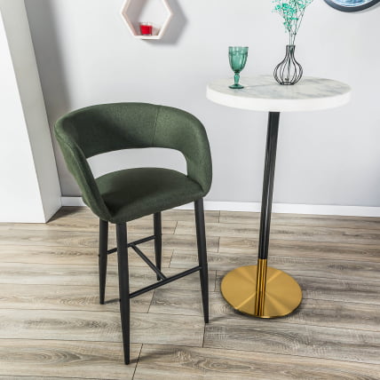 Кресло Бар. Hugs Б темно-зеленый/черный_0