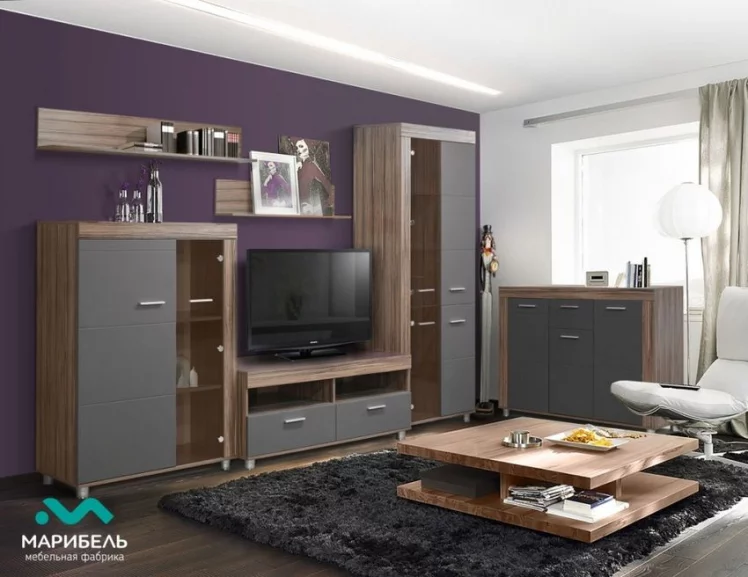 Полка 900 Бэлла-5 03 Индиан эбони темный_1