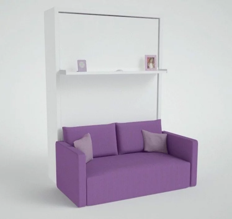 Диван-трансформер Смарт 1 без шкафа К 1600 Дуб молочный_0